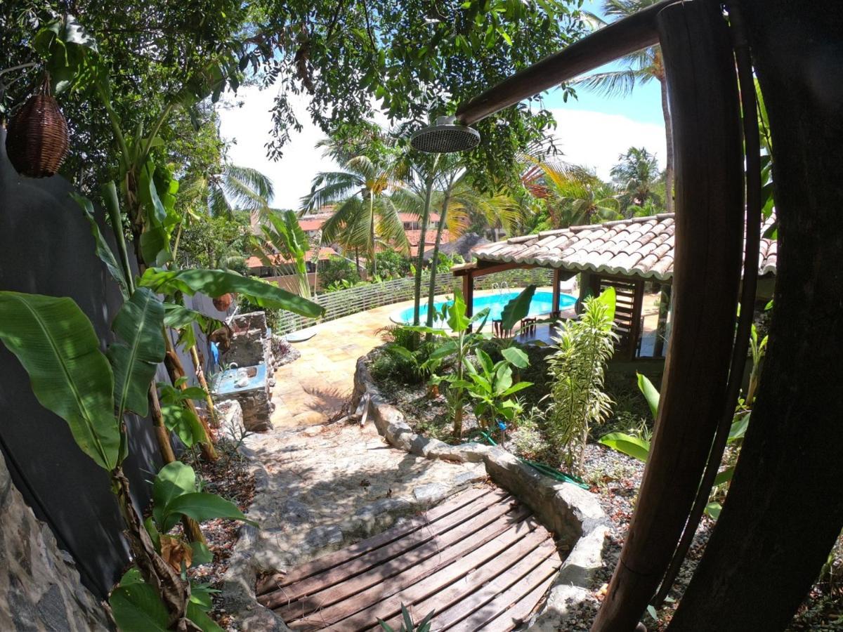 Hostel La Isla Praia de Pipa Exterior foto